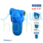 MIGNON PLUS L 3P MFO SX AB - FILTRO CONTENITORE MIGNON OPACO ATT. 1/2" | ATLAS FILTRI
