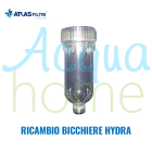 BICCHIERE DP 7 TS HYDRA PER SCARICO MASCHIO + O-RING | RICAMBIO PER CONTENITORI HYDRA | ATLAS FILTRI